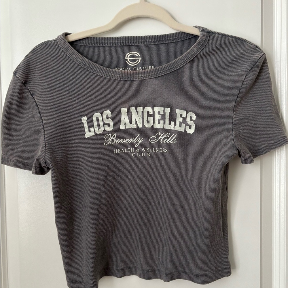 Gray Women's Short Sleeve Tee